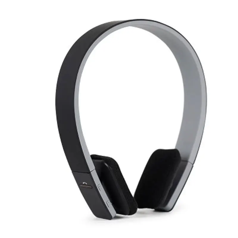 Новые Bluetooth 4,1 беспроводные наушники встроенные микрофоны шумоподавление гарнитуры стерео звук HiFi наушники для телефона - Цвет: black
