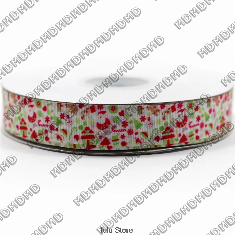 

Xmas 6-75mm Father Christmas Printed Grosgrain Ribbon Exchange Gifts DIY Handmade Home Decoration HT01-PG022-04358