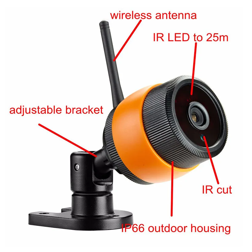 720P P2P Mini IP Camera Wireless Wifi Outdoor Baby Monitor CCTV Video Security Surveillance Camara Bullet Wi-fi IP Kamepa 720P P2P Mini IP Camera Wireless Wifi Outdoor Baby Monitor CCTV Video Security Surveillance Camara Bullet Wi-fi IP Kamepa