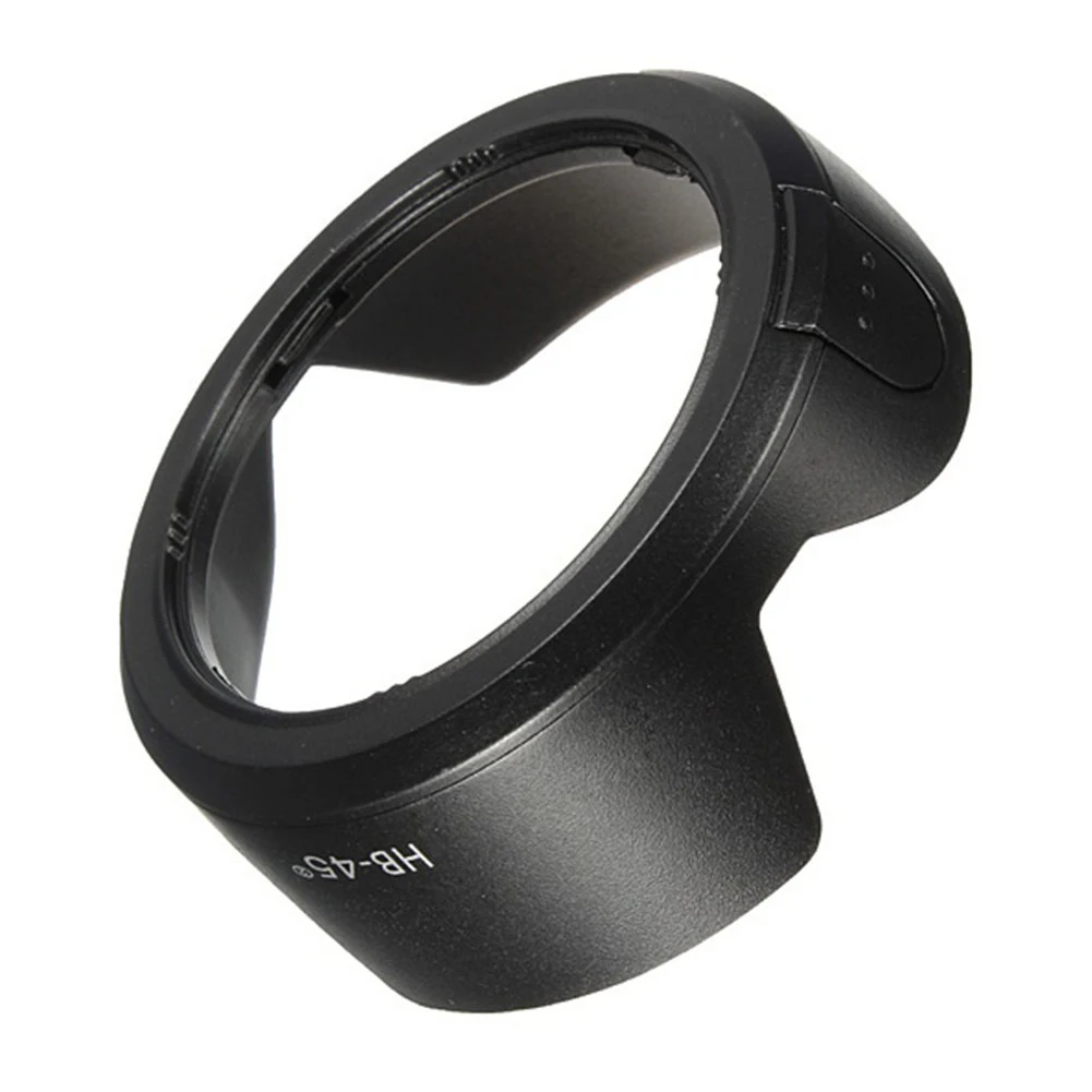 Hot Sell New Camera Lens Hood 52mm HB-45 II Bayonet for D3100 D3200 D5000 D5100 With 18-55mm VR / ED Camera Lens Hood