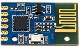 2 4 ГГц Беспроводная передача данных UART Serail 120m покрытие диапазон SMD модуль PCBA