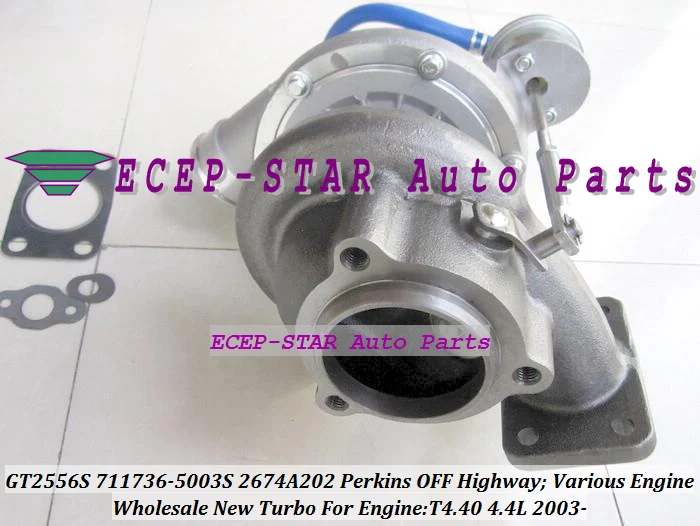 GT2556S 711736-5003S 2674A202 Turbo Turbocharger For Perkins OFF Highway Various Engine T4.40 4.4L 2003- (4)