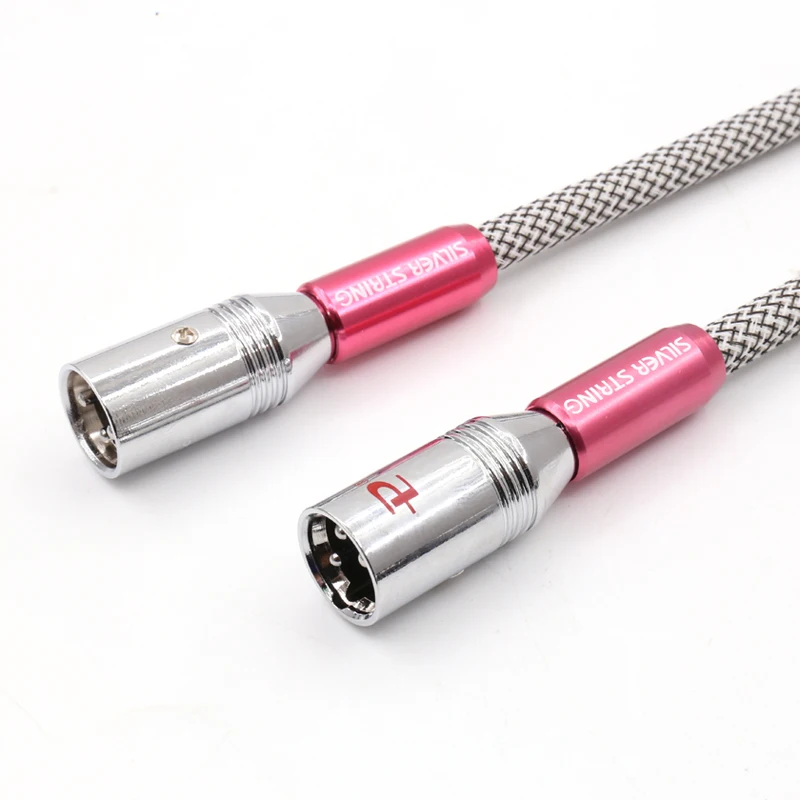 Кабель Hifi XLR аудио CableXLR с медным посеребренным покрытием|xlr audio cable|audio video cableaudio cable