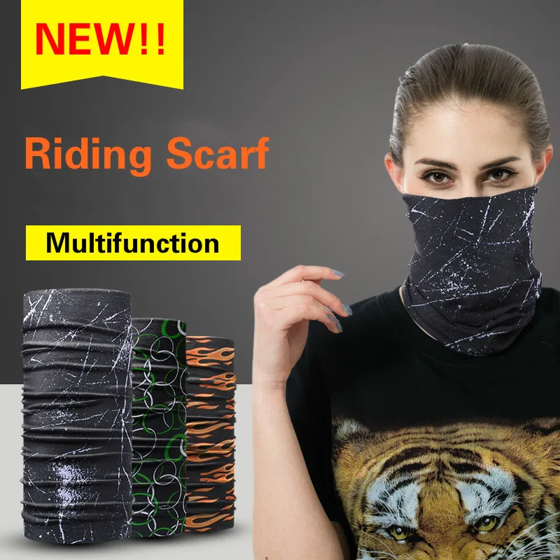 

Motorcycle Face Mask Shield Face Riding Balaclava Outdoor Winter Warm Bike Head Mascarilla Face Mask Shield Scarf Colorful Scarf