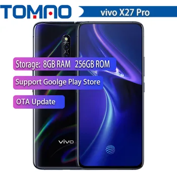 

Original vivo X27 Pro 8GB 256GB Cellphone 6.7'' IMX586 48MP 32MP Camera Fingerprint 32MP Elevating Camera Mobile Phone