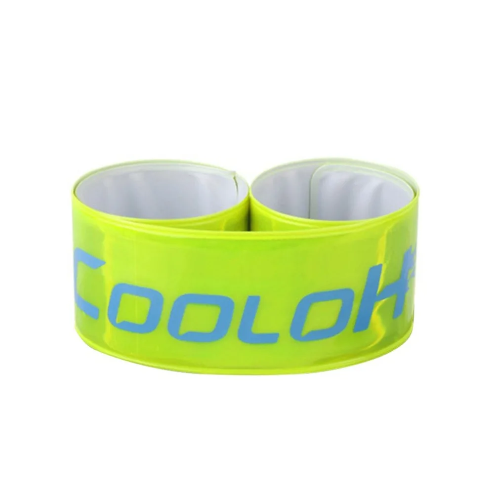 1PC Silicone Lattice Cycling Reflective Strips Warning Bike Safety Bicycle Bind Pants Leg Strap Reflective Tape Stickers