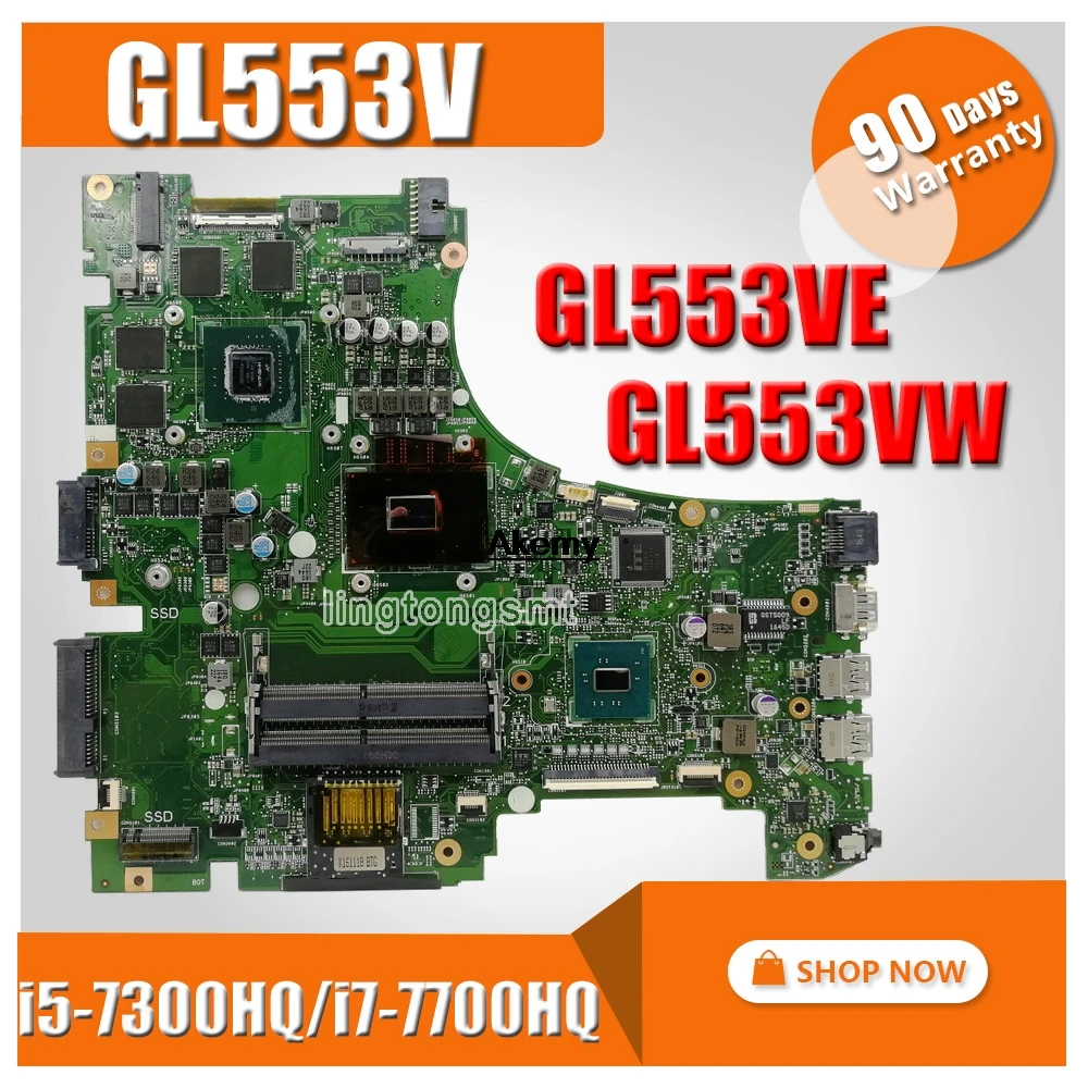 exchange!!! ROG Laptop motherboard for ASUS GL553VD GL553VE GL553VW