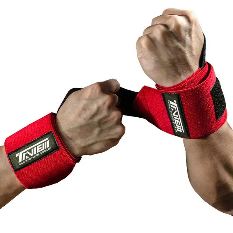 Bodybuilding Wrist Wraps Bandage Weight Lifting Bar Straps Band Wrap 