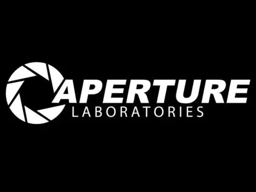 

Aperture Laboratories Logo Portal Science Silk Art Bedroom Decoration 3761