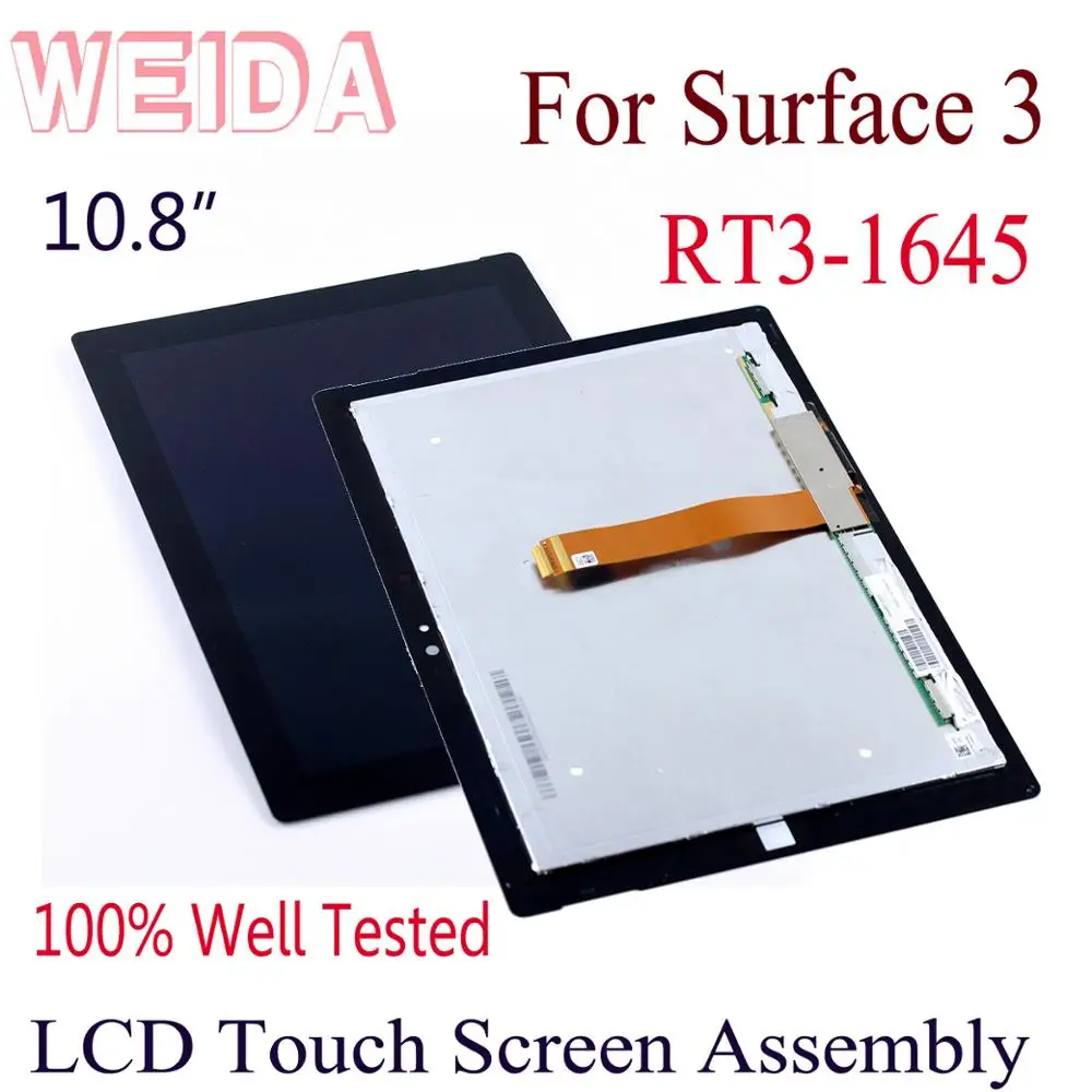Skup WEIDA wymiana LCD dla Microsoft Surface 3 RT3 RT 1645 10.8 \