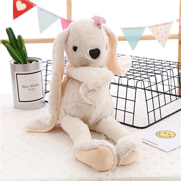 Fancytrader Giant Stuffed Plush Rabbit Toys Big Soft Anime Bunny Pillow Doll 70cm 28inch Gifts for Children