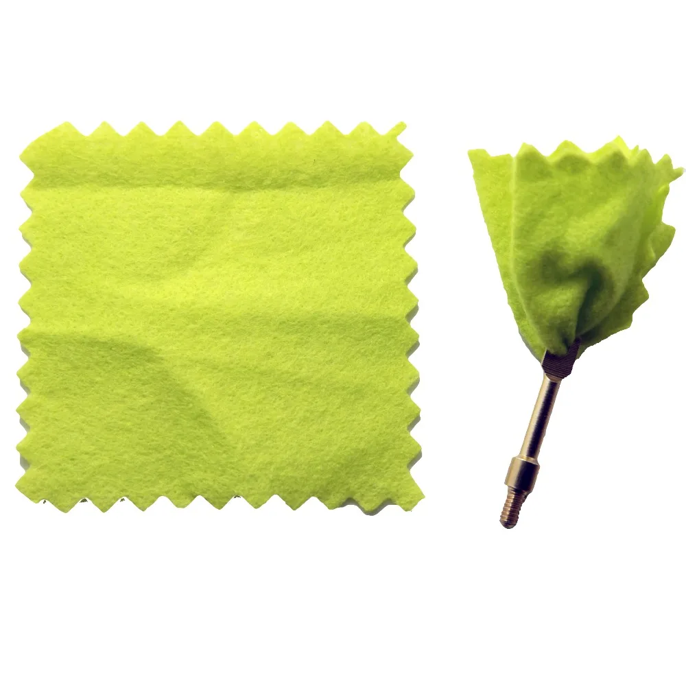100 шт. высококачественные чистящие накладки для пистолета и ружья|cleaning patches|gun
