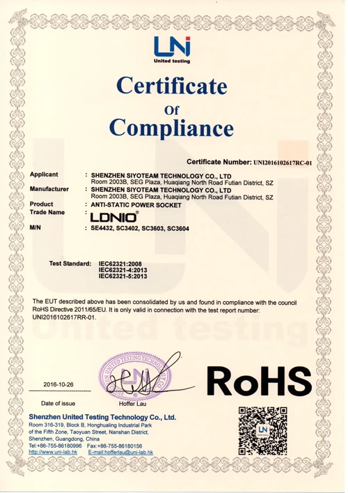 ROHS SE4432,SC3402,SC3604