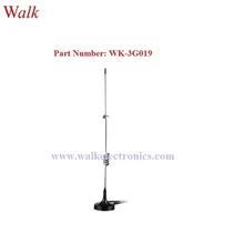 7,0 dbi SMA Мужской кабель RG174 открытый GSM 3g автомобильная антенна магнитное крепление gprs Многополосная хлыстовая антенна