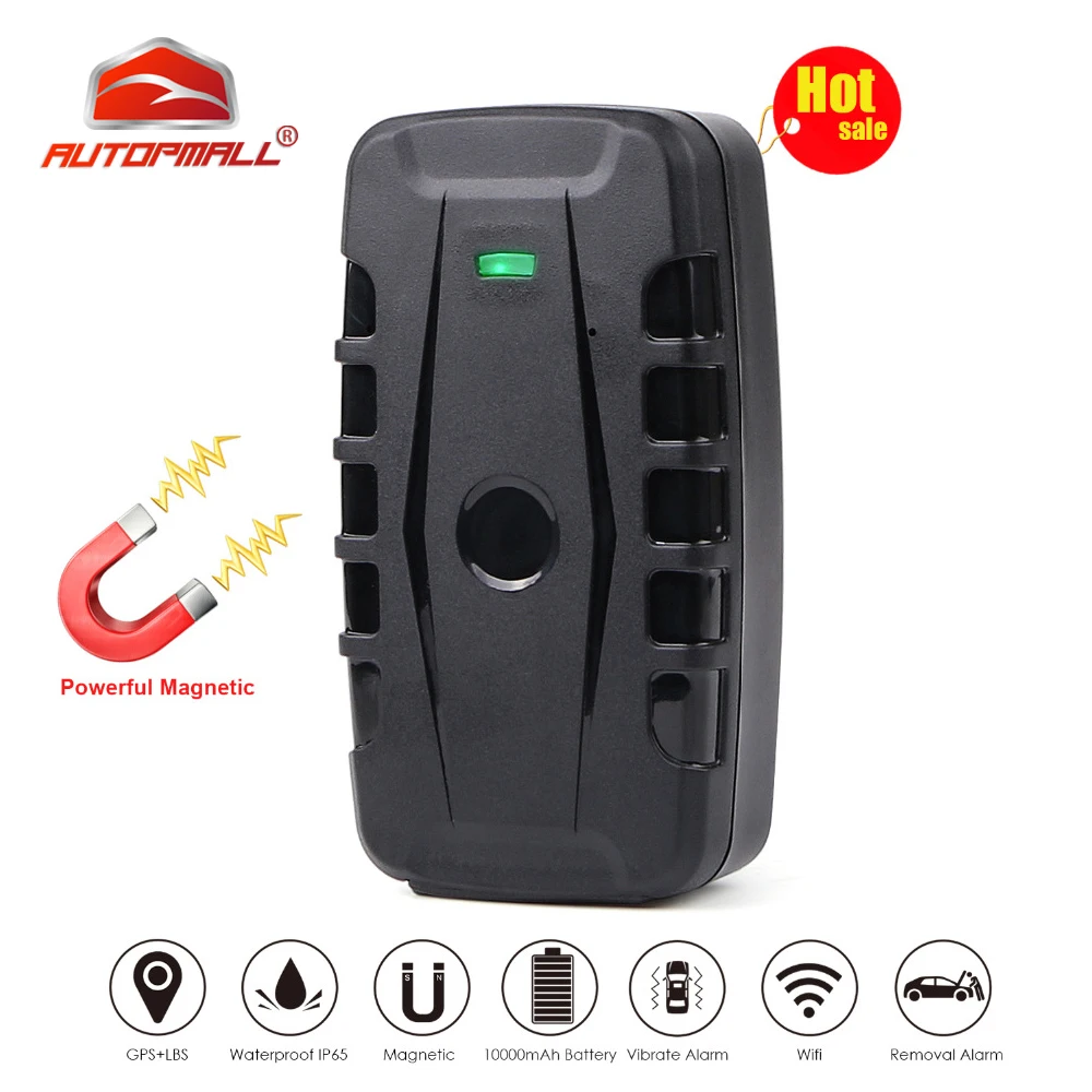 Asset Includes SIM Card with Data Plan for Tracking Car Canada Real Time 10000mAh Long Battery GPS Tracker 3G Vehicle