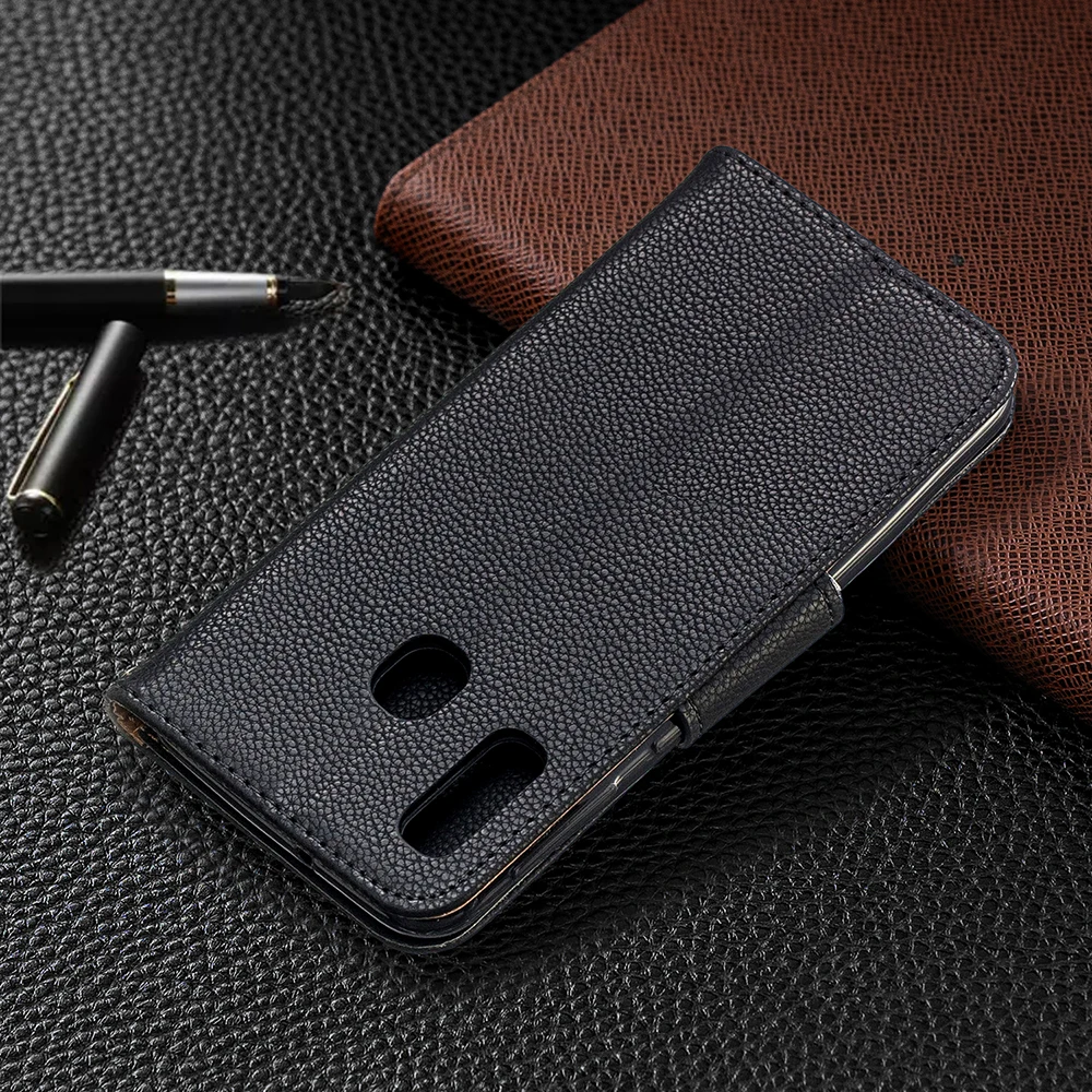 For Samsung Galaxy A20E Case Flip PU Leather Magnetic Closure Full Protection Book Wallet with Card Slots Stand A20E Phone Case