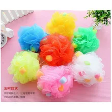 Случайный цвет 2 шт./компл. 13 см большой твердый для ванны и душа для тела щетка для лица сетчатый инструмент