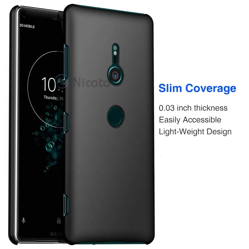 Фото Задняя крышка чехлы для Sony Xperia XZ3 XZ2 XZ1 XZ4 Premium Hard PC Matte Skin Защитная сумка для Xperia XA2 XA1 XA Ultra L3 X №2