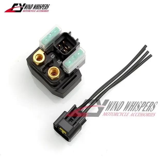 Motorcycle Starter Solenoid Relay Plug For Suzuki GSXR1000 GSXR750