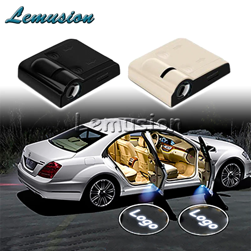 

2pcs Car Door Welcome Light For Chery Tiggo Volvo XC60 XC90 S60 S80 V70 S40 Opel Astra H J G Insignia Mokka Vectra Accessories