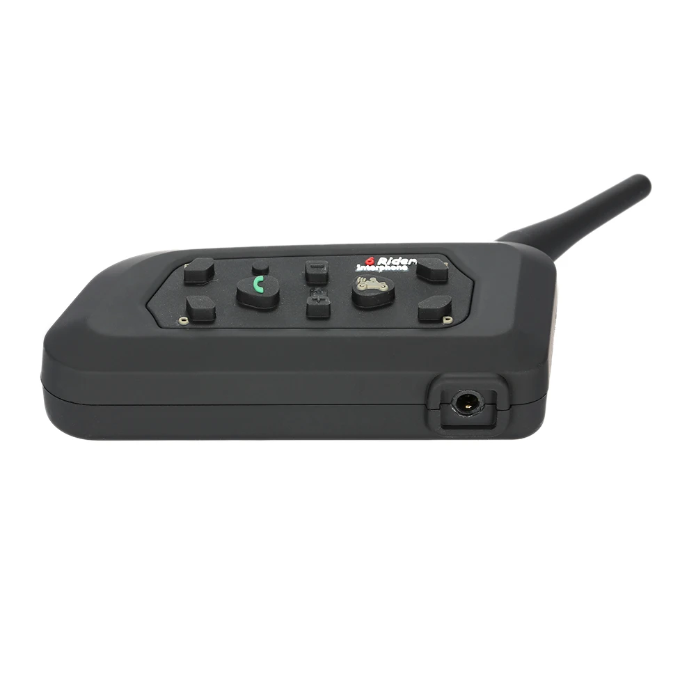 V6-1200 мотоцикл Bluetooth домофон/гарнитура Hands-free переговорный шлем гарнитура подключение до 6 мотоциклистов EU/USPlug