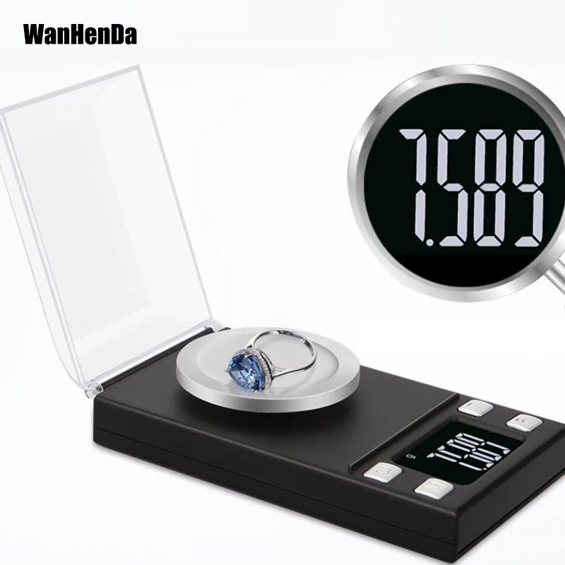 20g/50g/100g 0.001g Electronic Scales LCD Digital Scale Jewelry Medicinal Herbs Portable Lab Weight Milligram Scale 20g/50g/100g 0.001g Electronic Scales LCD Digital Scale Jewelry Medicinal Herbs Portable Lab Weight Milligram Scale