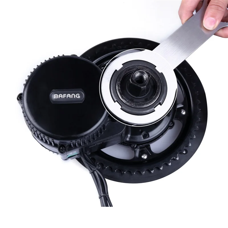 Cheap Electric Bycicle Install Tool for Bafang BBS01 BBS02 BBSHD E Bike Motor Kit Bottom Bracket Spanner eBike Wrench 1