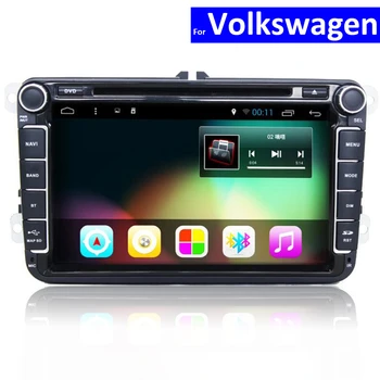 

2 Din Car Radio Player with GPS Bluetooth for VW Polo Golf Jetta Passat Touran Sharan Car DVD Android Auto Stereo with WIFI 4G