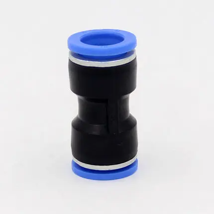 10pcs 6mm Push In Pipe Air Pneumatic One Touch Fittings