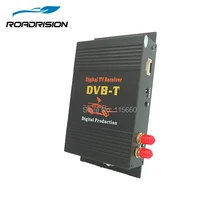 Автомобильный тв-тюнер DVB-T MPEG-4 цифровой приемник для телевизора Мини ТВ коробка с двойной тюнер для Европы Ближнего Востока Австралии