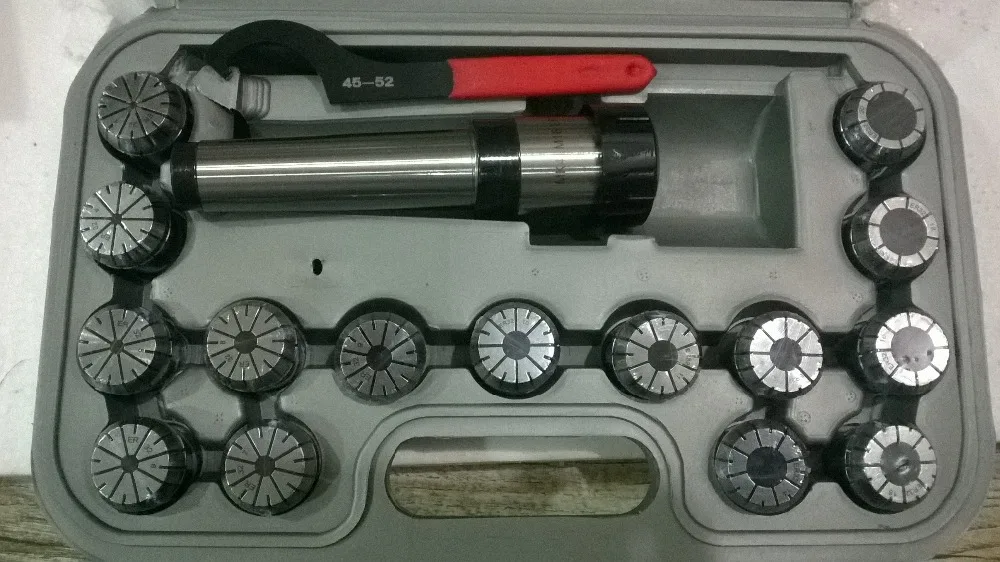 15 шт. набор цанг ER32 с фотоконусом 2 # Цанга M12 резьба и крючок ER32|er32 collet set|collet setcollet