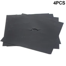 4 шт многоразовые листы для газовой плиты, защитная крышка для газовой плиты, защитная накладка для печи(27x27 см) TI99