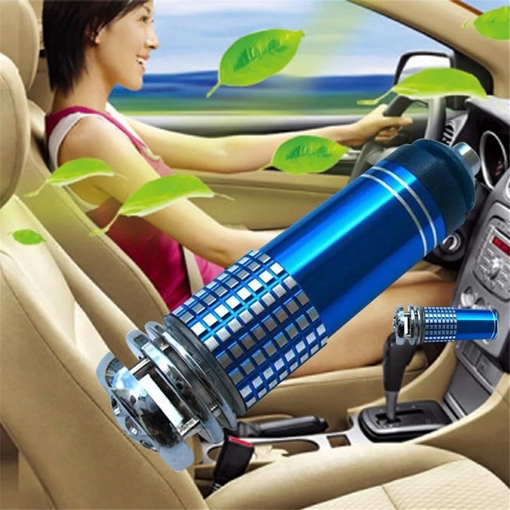

12V OVehicle Air Purifier Mini Auto Car Fresh Air Anion Purifier Oxygen Bar Interior Accessories zone #615