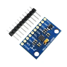 MPU-9250 GY-6500 GY-9250 9-осевой датчик модуля I2C/SPI связи thriaxis Гироскопический акселерометр+ трехосный магнитное поле