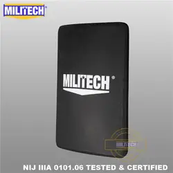 MILITECH 280 мм * 350 NIJ IIIA Ультра легкий вес СВМПЭ пуленепробиваемый баллистический рюкзак панель 11x14 дюйм(ов) школьная сумка Вставить