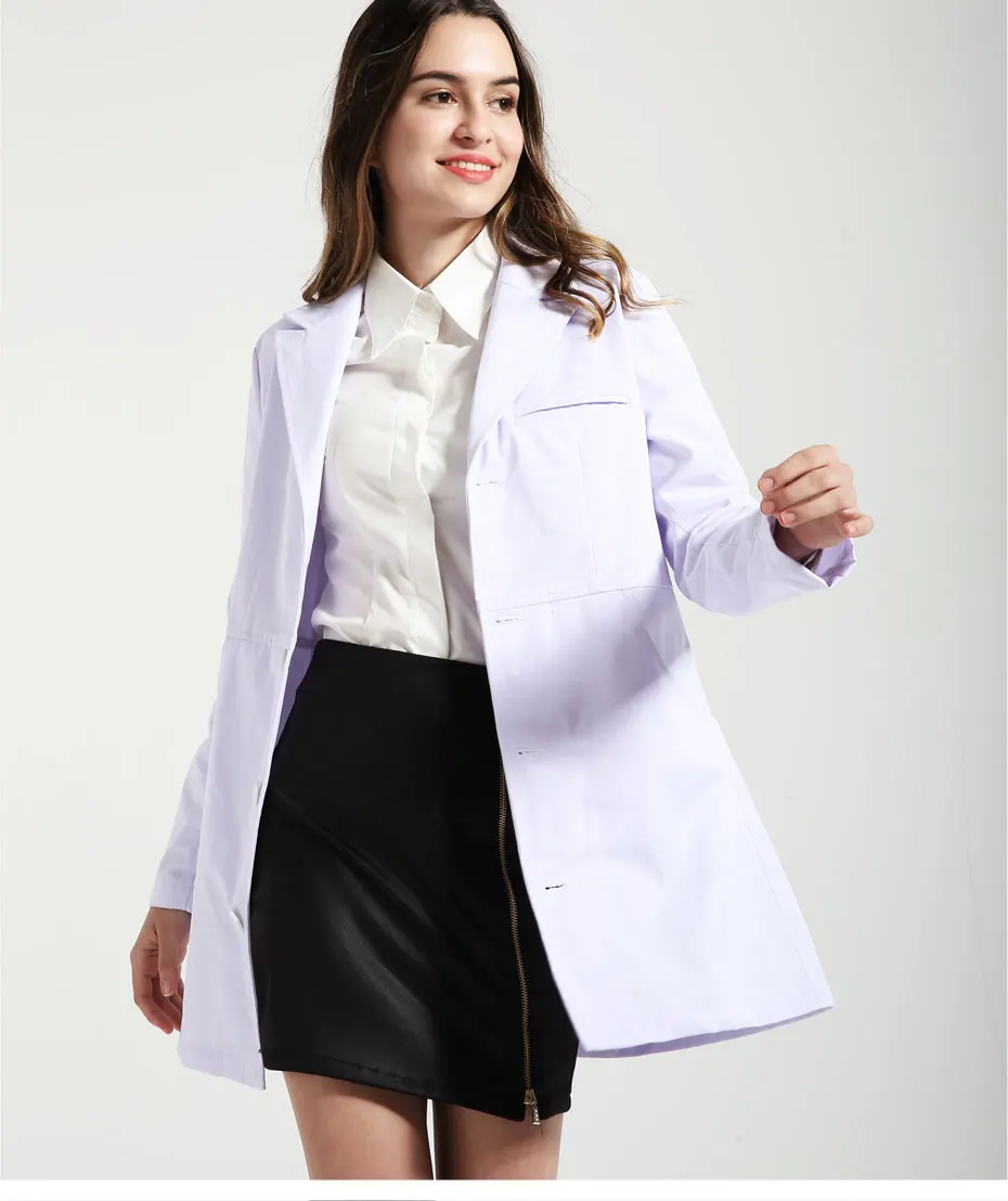 Женские белые лабораторные пальто, спецодежда доктора, Униформа, медицинская лабораторная куртка, скрабы, униформа для взрослых