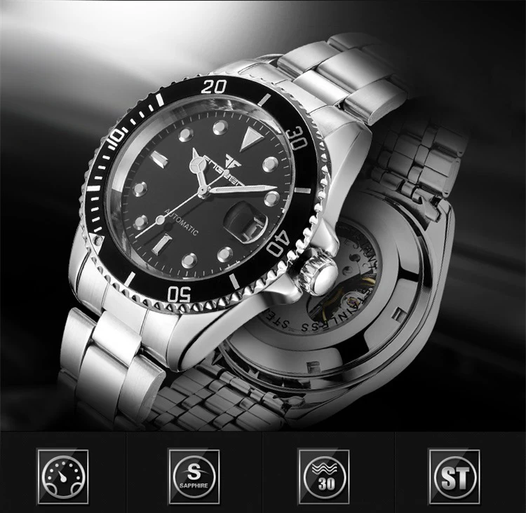 FNGEEN Top Brand Men?s Fashion Luxury Watch Automatic Mechanical StainlessSteel Waterproof Wrist Male Clock Relogio Masculino FNGEEN Top Brand Men?s Fashion Luxury Watch Automatic Mechanical StainlessSteel Waterproof Wrist Male Clock Relogio Masculino