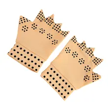 Латексные перчатки для магнитотерапии, забота о здоровье, полупальцевые эластичные суставы, анти-отек, давление