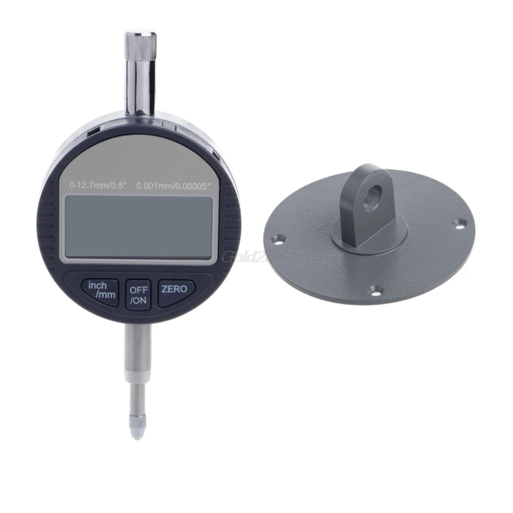 

0-12.7mm Electronic Micrometer Digital Thickness Meter Gauge 0.001mm Depth Dial Indicators June DropShip