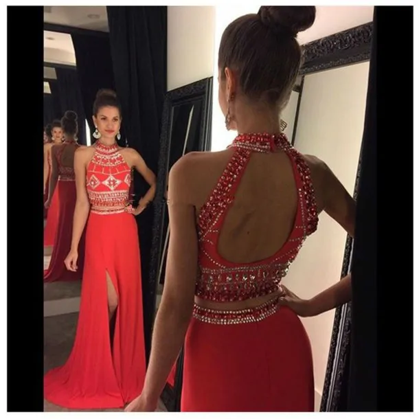 Legged Prom Dress