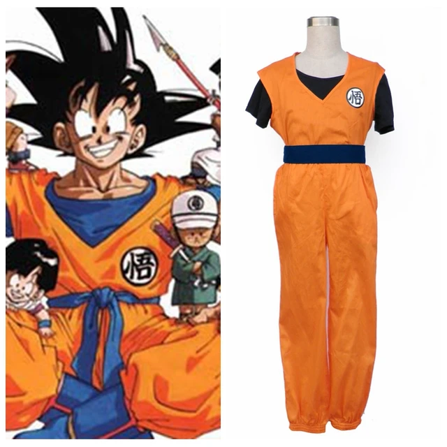 Dragonball Anime Son Goku Halloween Cosplay Costumein Anime Costumes