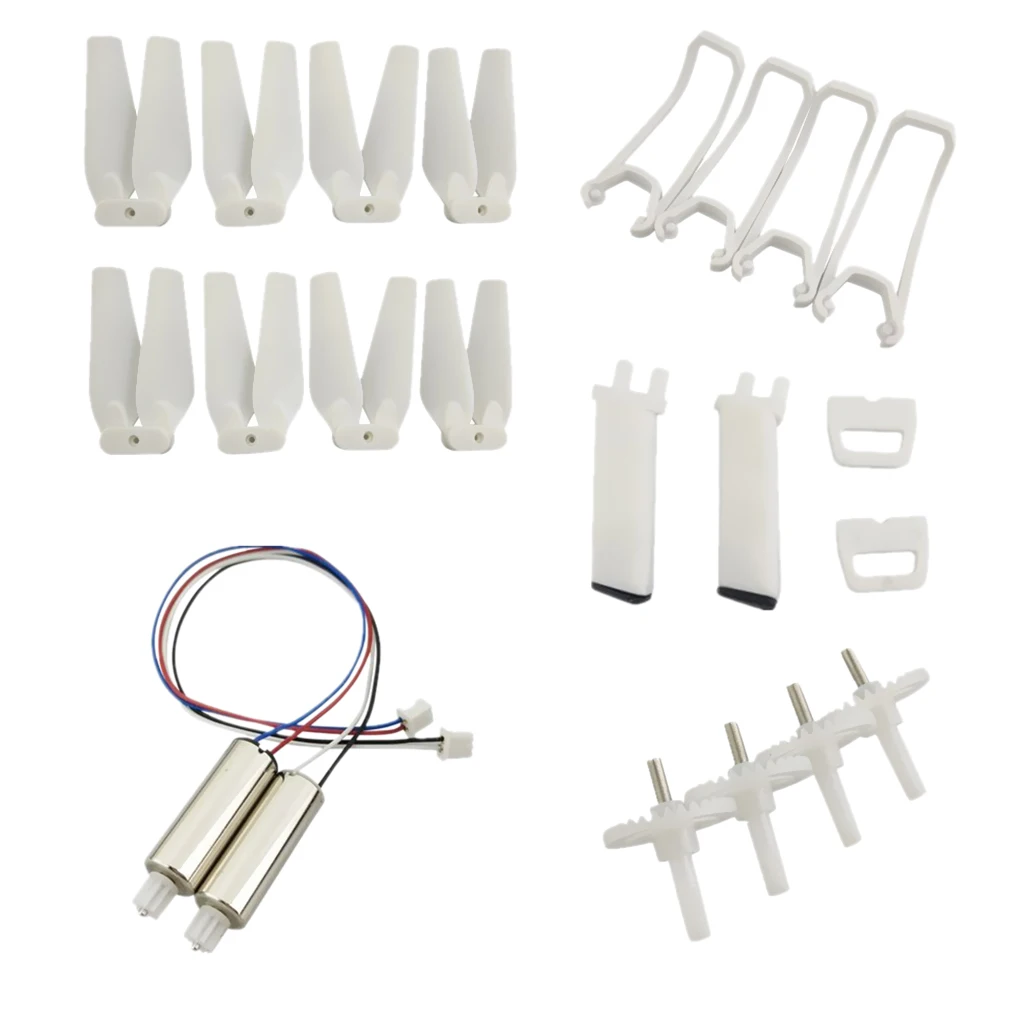 

RC Drone Propeller + Blade Guards + Motors + Legs for Eachine E58 S168 JY019