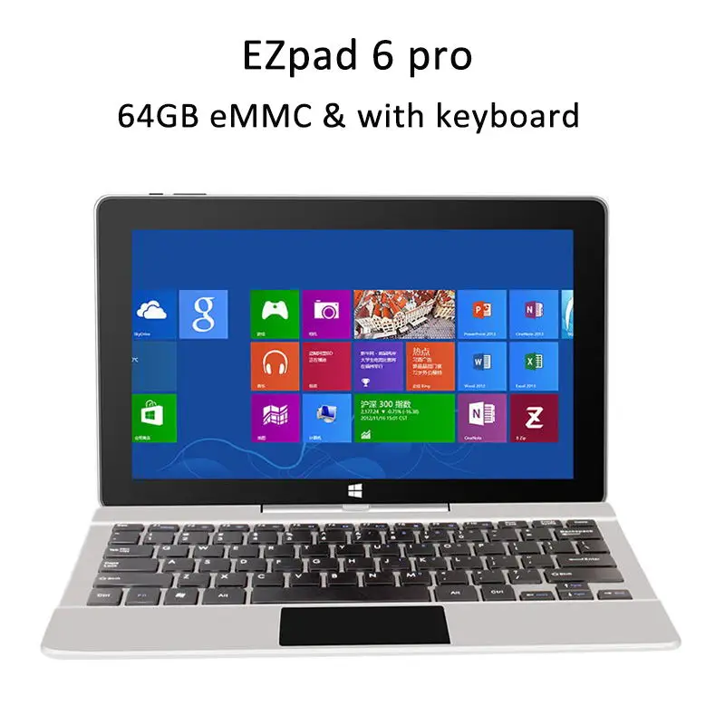 Jumper EZpad 6s pro/EZpad 6 pro 2 в 1 планшет 11," 1080 P ips планшеты ПК Apollo Lake E3950 6 ГБ DDR3 128 Гб SSD+ 64 Гб eMMC win10 - Комплект: EZpad 6 Pro With KB