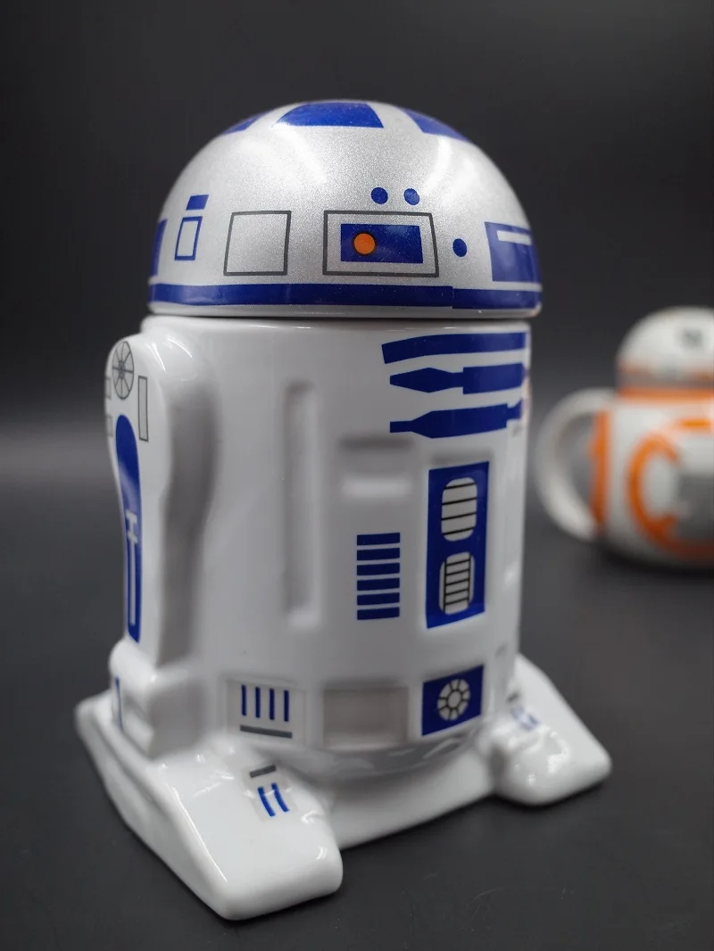 OUSSIRRRO Star Wars керамическая кружка R2D2 BB Дарт Вейдер 3D чашка для кофе и напитков высокотемпературное производство фарфора