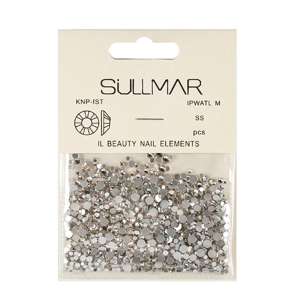 

New Fashion 1440pcs Pcs Nail Art Rhinestones Glitter Diamond Gems 3D Tips DIY Decoration Maquiagem Drop Shipping