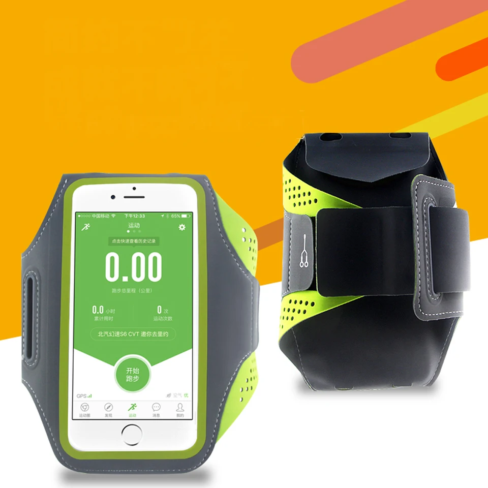 

6" Running Sports Armband For Samusung S10 S9 S8 Huawei P30 PRO P20 Lite P10 Honor 8C 8X 6X 7X iphone 7 8 Plus X XR XS MAX Pouch