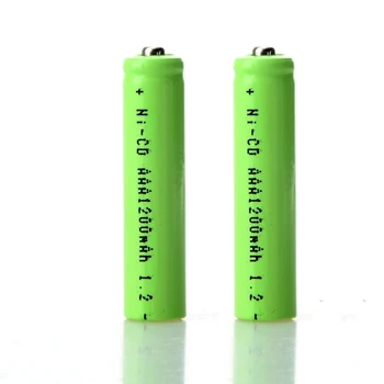 

2pcs AAA 1200mAh 1.2 V Rechargeable Battery AAA NI-CD 1.2V Rechargeable 3A Battery Baterias For Controller Toys Electronic P30