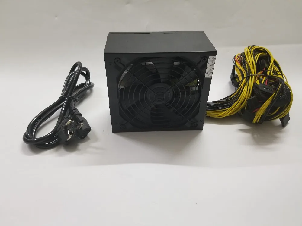 Lianli ETH ZCASH Шахтер золото блок питания 1600 W 12 V 120A(с кабелем питания) подходит для Шахтер R9 380/390 RX 470/480 RX 570/580