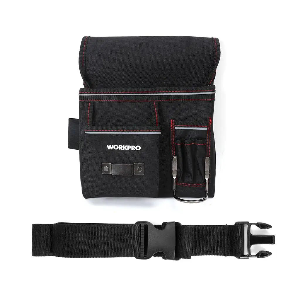 

WORKPRO Multifunction Belt Tool Pouch Tool Holder Electrician Waist Tool Bag Convenient Work Organizer