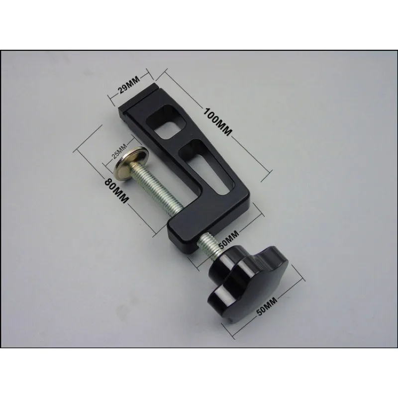 YOPOTIKA 45 Type Chute Fixing Clip Woodworking Fixing Clip Aluminum Alloy Woodworking Fixtures Tool 75mm Black YOPOTIKA 45 Type Chute Fixing Clip Woodworking Fixing Clip Aluminum Alloy Woodworking Fixtures Tool 75mm Black